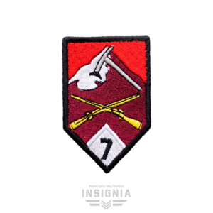 Parche Batallón de Infantería de Alta Montaña N°7 BAMMA7 Uniforme N°3