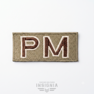 Parche Policía Militar PM Camuflado Tipo Desierto